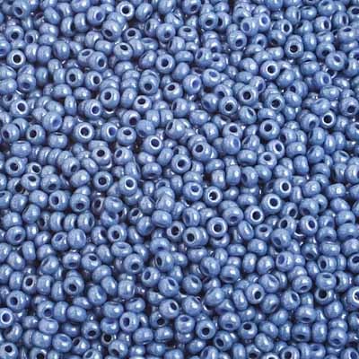 Preciosa Seedbead 10/0 - SB02375 Opaque Blue Luster