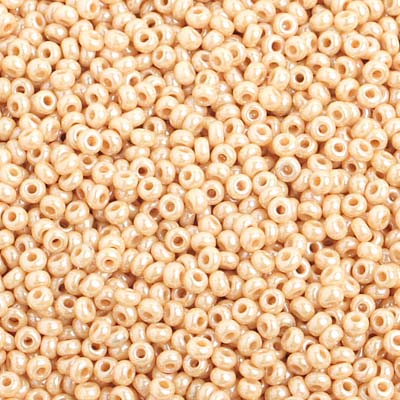 Preciosa Seedbead 10/0 - SB02388 Opaque Ivory Luster