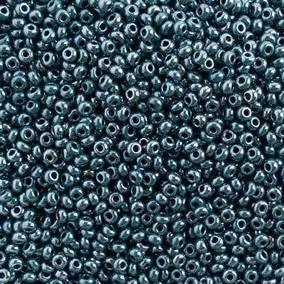 Preciosa Seedbead 10/0 - SB02390 Opaque Dark Green Luster