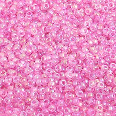 Preciosa Seedbead 10/0 - SB02401 Transparent Lilac Rainbow AB