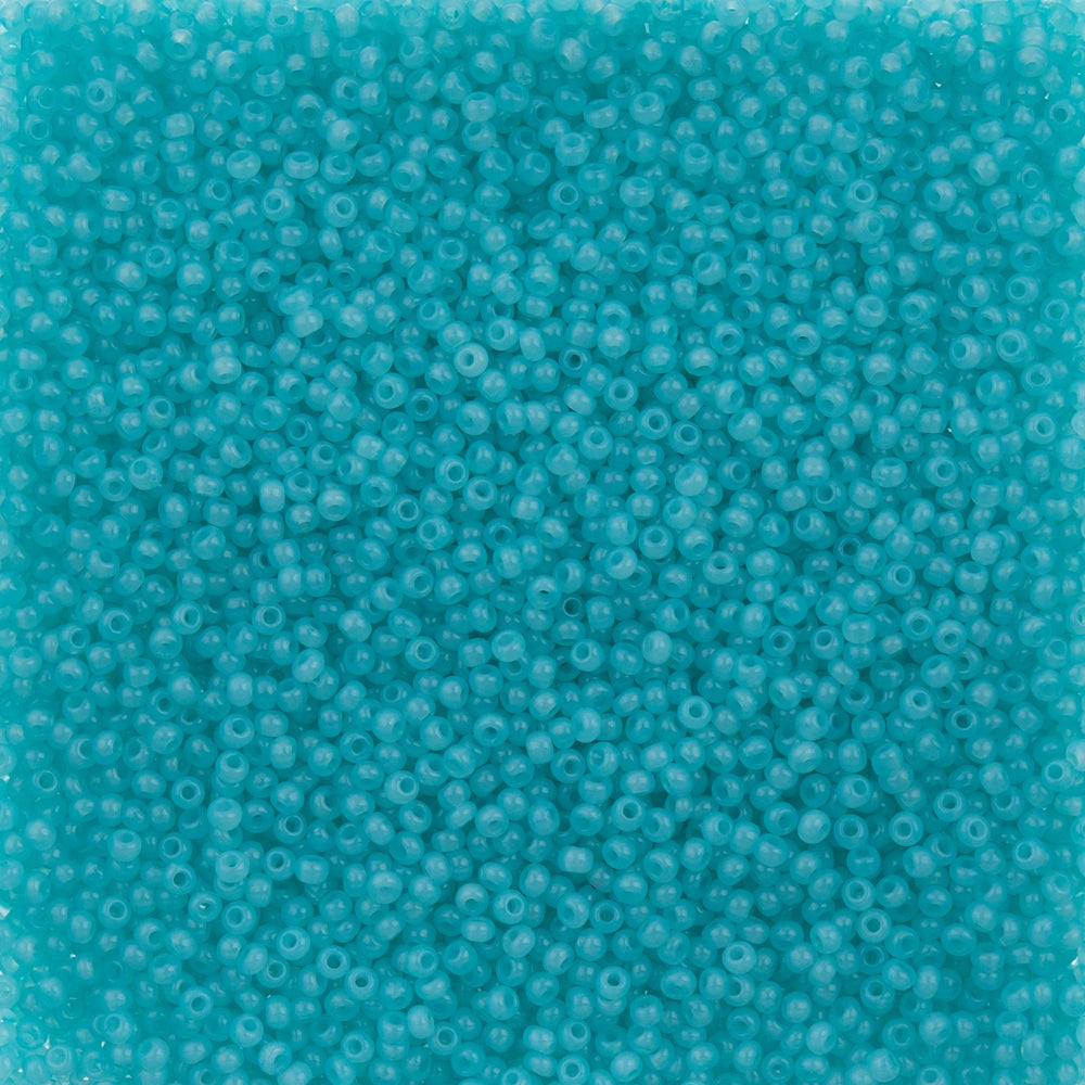 10/0 - SB40006 Turquoise clair Solgel albâtre · Preciosa rocaille