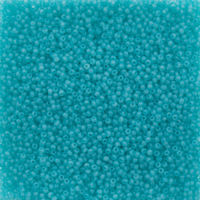 10/0 - SB40006 Turquoise clair Solgel albâtre · Preciosa rocaille