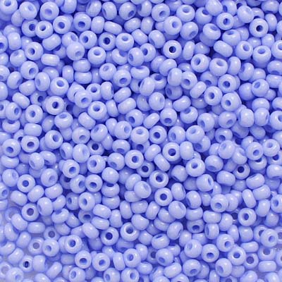 Preciosa Seedbead 10/0 - SB40036 Chalk Dyed Light Violet Solgel