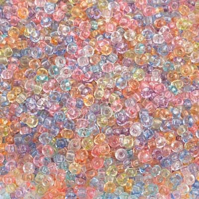 Preciosa Seedbead 10/0 - SB40100 Chalk Mix Solgel