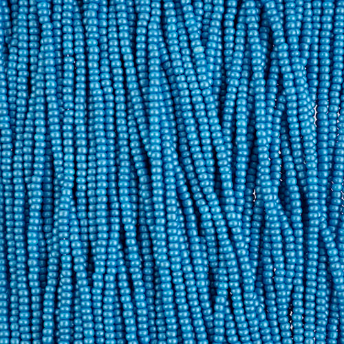 10/0 - SB42118S Turquoise bleu foncé permalux chalk · Preciosa rocaille