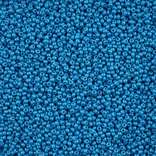 10/0 - SB42118 Turquoise bleu foncé permalux chalk · Preciosa rocaille