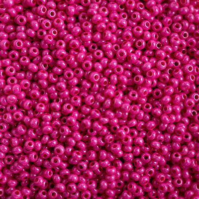 10/0 - SB43114 Fuchsia Terra Intensive chalk · Preciosa rocaille