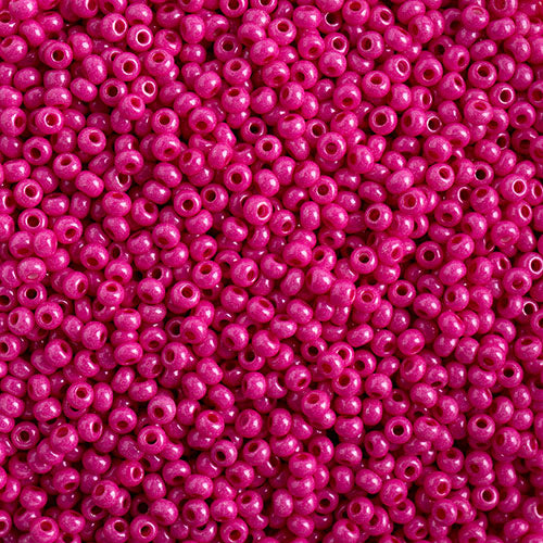 Preciosa Seedbead 10/0 - SB43114 Chalk Terra Intensive Pink