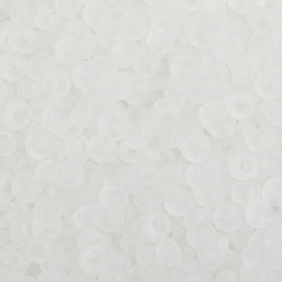 8/0 - SB01026S Cristal mat · Preciosa rocaille