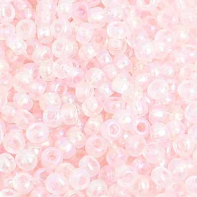 Preciosa Seedbead 8/0 - SB01591 Transparent Light Pink Rainbow