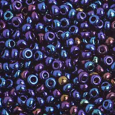 Preciosa Seedbead 8/0 - SB01611 Opaque Iris Navy