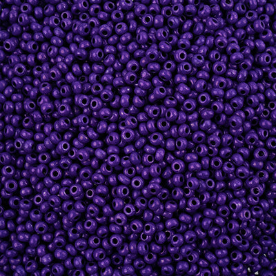 Preciosa Seedbead 8/0 - SB43116 Chalk Terra Intensive Purple