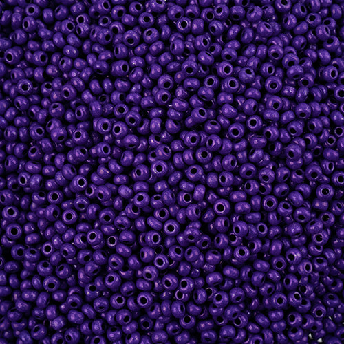 Preciosa Seedbead 8/0 - SB43116 Chalk Terra Intensive Purple