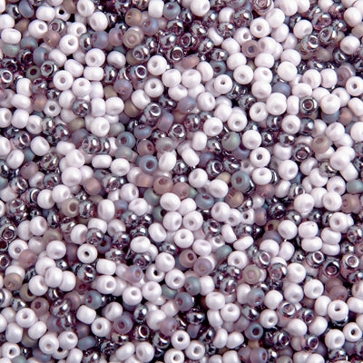 Preciosa Seedbead 6/0 - SB00080 Opaque Purple Mix