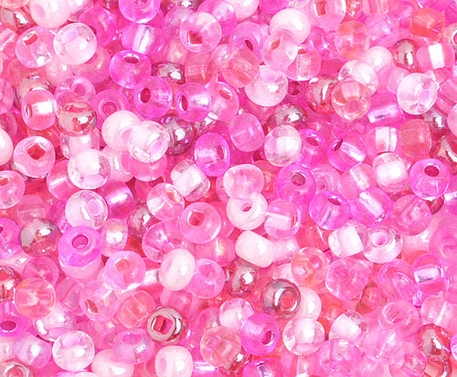 Preciosa Seedbead 6/0 - SB00099 Opaque Multi Pink