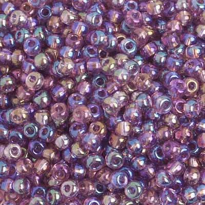 Preciosa Seedbead 6/0 - SB01008 Transparent Light Amethyst AB