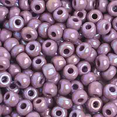 Preciosa Seedbead 6/0 - SB01012 Opaque Mauve AB