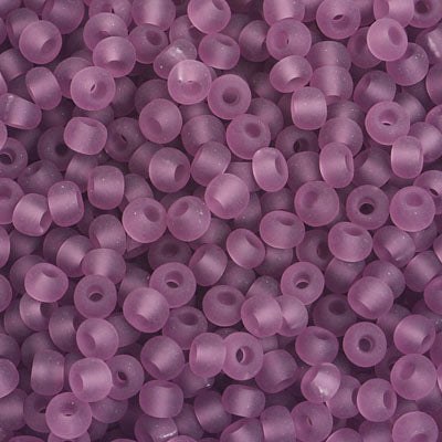 Preciosa Seedbead 6/0 - SB01026 Transparent Light Amethyst Matt