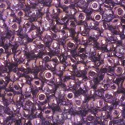 Preciosa Seedbead 6/0 - SB01054 Transparent Blue Bronze Coat