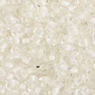 Preciosa Seedbead 6/0 - SB01200 Crystal Luminescent Glow in the Dark