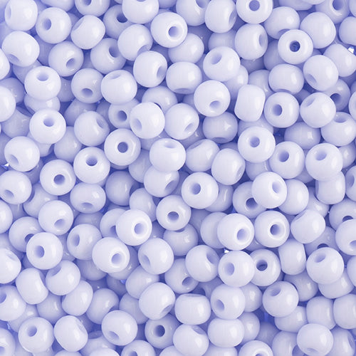 Preciosa Seedbead 6/0 - SB01521 Opaque Natural Lilac