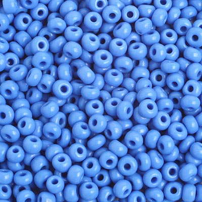 Preciosa Seedbead 6/0 - SB01623 Opaque Medium Blue