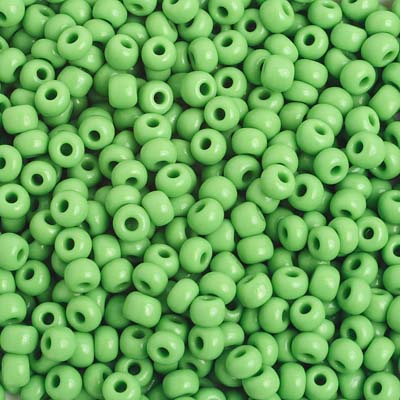 Preciosa Seedbead 6/0 - SB01626 Opaque Light Green