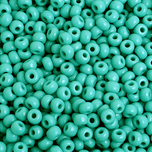 Preciosa Seedbead 6/0 - SB01627 Opaque Turquoise