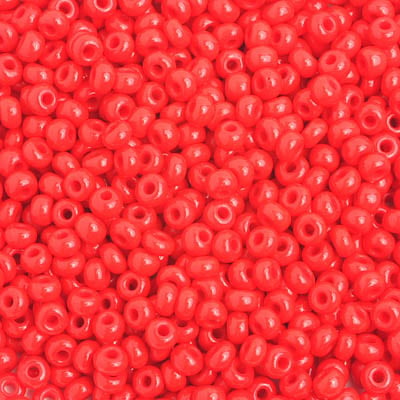 Preciosa Seedbead 6/0 - SB01630 Opaque Light Red