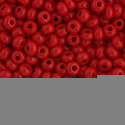 Preciosa Seedbead 6/0 - SB01631 Opaque Medium Red