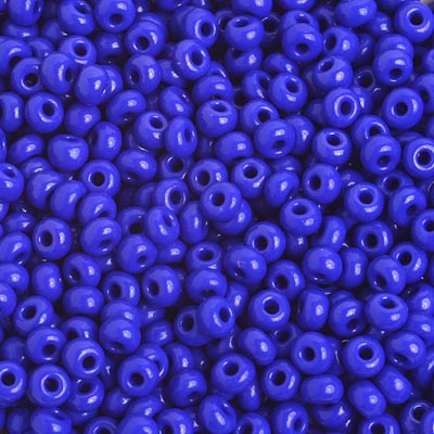 Preciosa Seedbead 6/0 - SB01637 Opaque Royal Blue