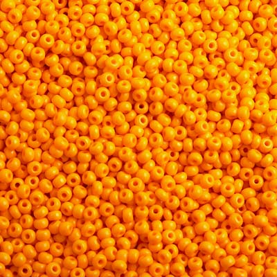 Preciosa Seedbead 6/0 - SB01646 Opaque Light Orange