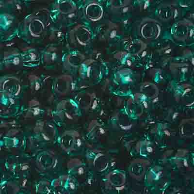 Preciosa Seedbead 6/0 - SB01656 Transparent Teal