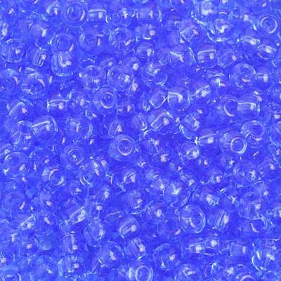 Preciosa Seedbead 6/0 - SB01658 Transparent Medium Blue