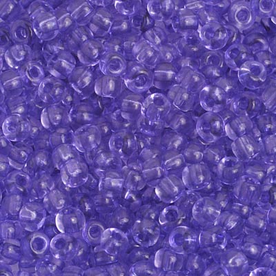 Preciosa Seedbead 6/0 - SB01664 Transparent Tanzanite