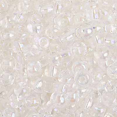 Preciosa Seedbead 6/0 - SB01677 Transparent Crystal Rainbow