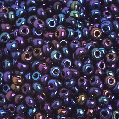 Preciosa Seedbead 6/0 - SB01730 Opaque Navy Blue Iris