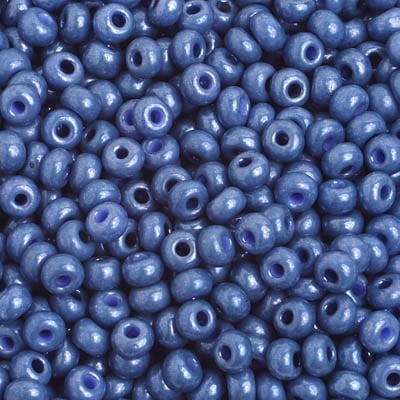6/0 - SB01911 Bleu lustré opaque · Preciosa rocaille||Preciosa Seedbead 6/0 - SB01911 Opaque Blue Luster
