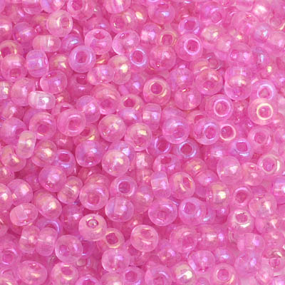 Preciosa Seedbead 6/0 - SB02401 Transparent Lilac AB Rainbow