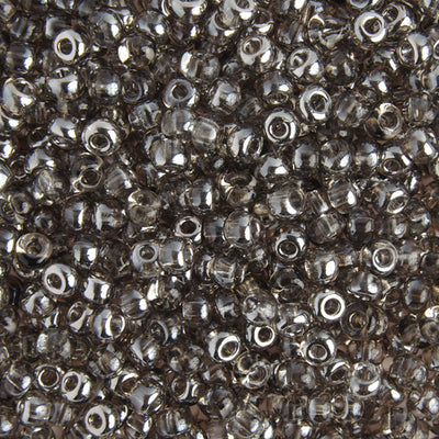 Preciosa Seedbead 6/0 - SB00403 Crystal Crystal Chrome