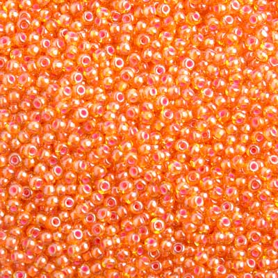 Preciosa Seedbead 6/0 - SB29421 Topaz Pink Lined