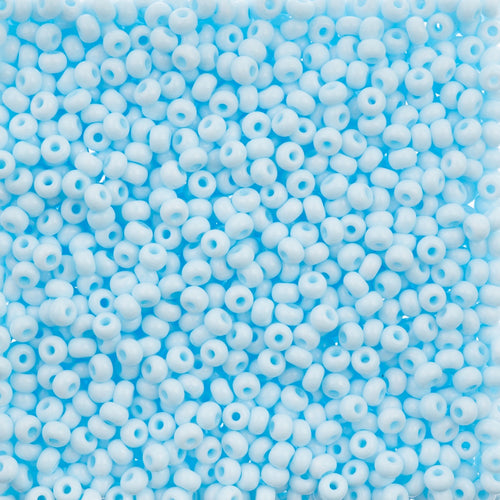 6/0 - SB40000 Bleu ciel Solgel chalk · Preciosa rocaille