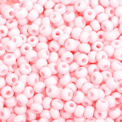 Preciosa Seedbead 6/0 - SB40001 Chalk Light Pink Solgel