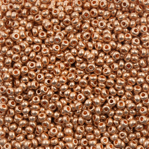 6/0 - SB40007 Or métallique Solgel chalk · Preciosa rocaille