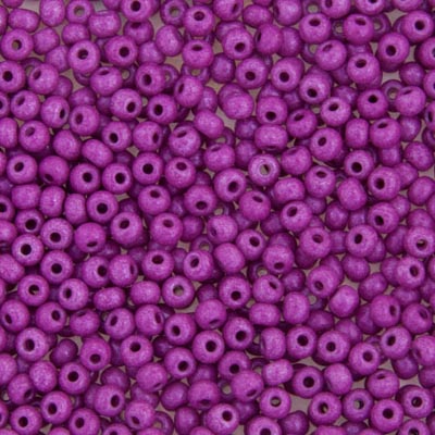 Preciosa Seedbead 6/0 - SB42028 Chalk Lilac Terra Dyed