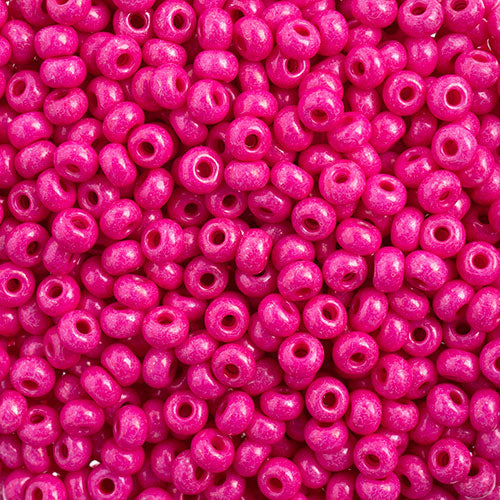 Preciosa Seedbead 6/0 - SB43226 Opaque Terra Intensive Pink