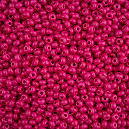 6/0 - SB43237 Fuchsia mat Terra Intensive opaque · Preciosa rocaille