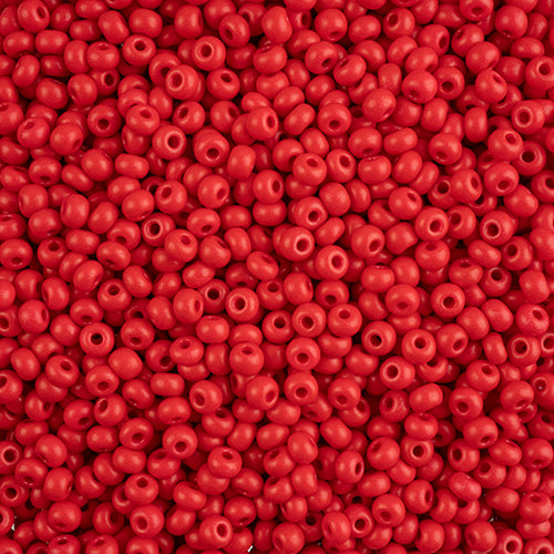 6/0 - SB43238 Rouge fraise mat Terra Intensive opaque · Preciosa rocaille