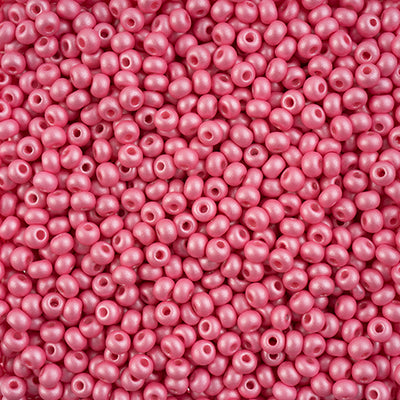 Preciosa Seedbead 6/0 - SB43259 Chalk PermaLux Dyed Light Pink