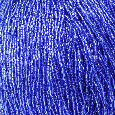 2-Cut 10/0 - SB02002S Bleu cœur argenté · Preciosa rocaille||Preciosa Seedbead 2-Cut 10/0 - SB02002S Silverlined Blue